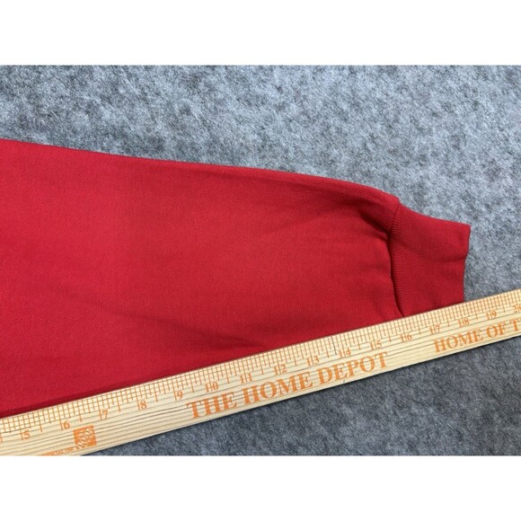 Vintage Disney Mickey Mouse Sweatshirt Women’s PM Red Scarf Embroidered - Picture 8 of 11